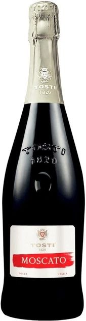Вино ігристе Tosti Moscato солодке біле 6.5% 0.75 л